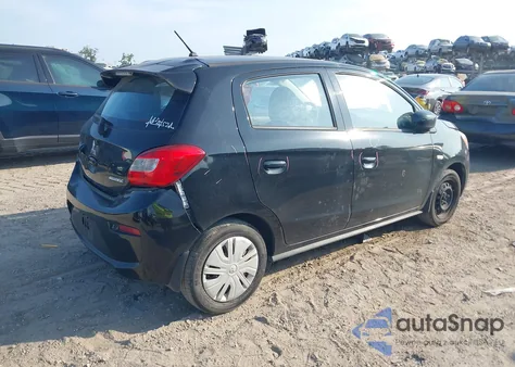 2019 Mitsubishi Mirage Es из США, поврежденный, VIN ML32A3HJ6KH000760